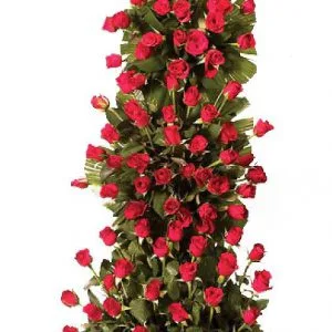 پایه گل رز قرمز