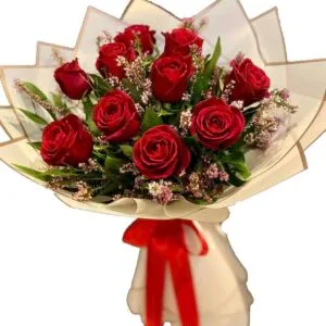 دسته گل رز
