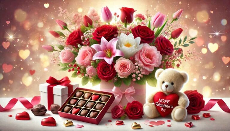 بهترین انتخاب گل برای کادو ولنتاین