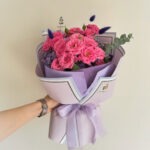 دسته گل رز مینیاتوری