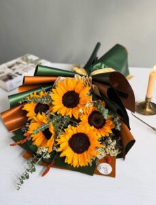 دسته گل آفتابگردان