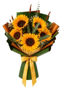 دسته گل آفتابگردون