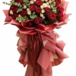 دسته گل رز لوکس