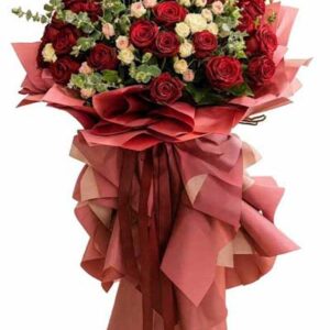 دسته گل رز لوکس