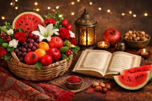 نماد میوه های شب یلدا