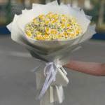 دسته گل نرگس مینیمال