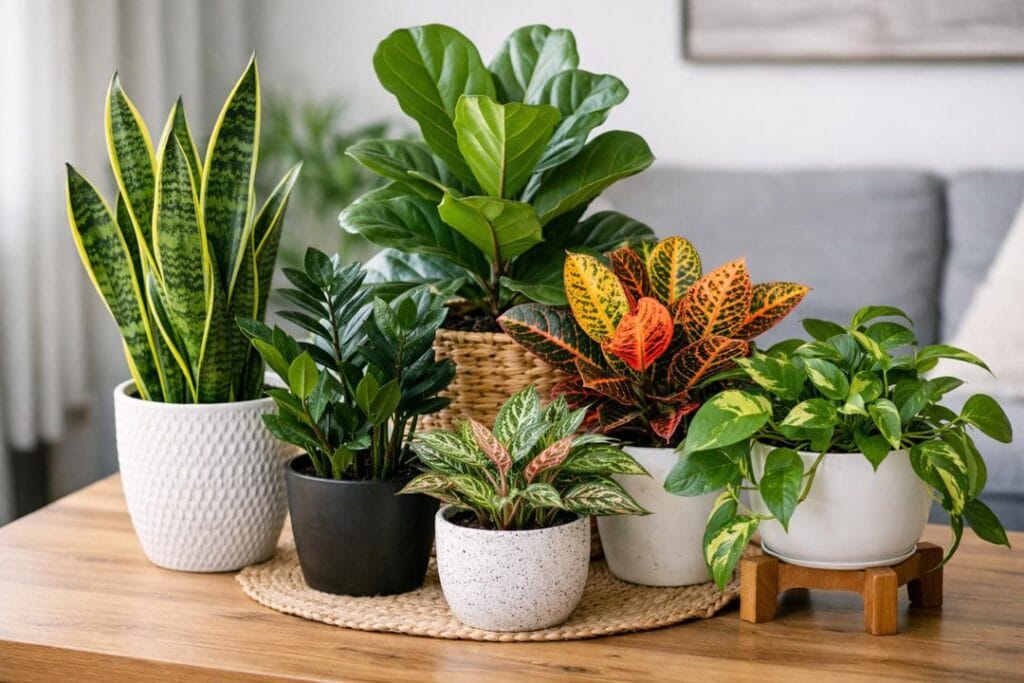 گیاه زاموفیلیا در دکوراسیون خانه کم نور - گل فروشی ایگل