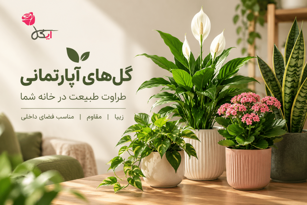 گل های آپارتمانی در ایگل